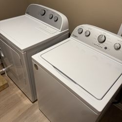 Whirlpool Electric Washer And Dryer Like New! 