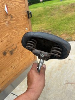 Vintage Bicycle Seat ￼