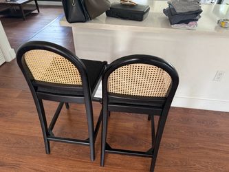 Counter height bar stools (2)