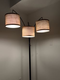 3-light arc floor lamp