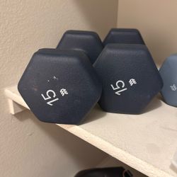 15 Lbs Dumbbells