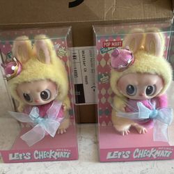 Labubus The Monsters Checkmate Series Vinyl Plush Hanging  Card 