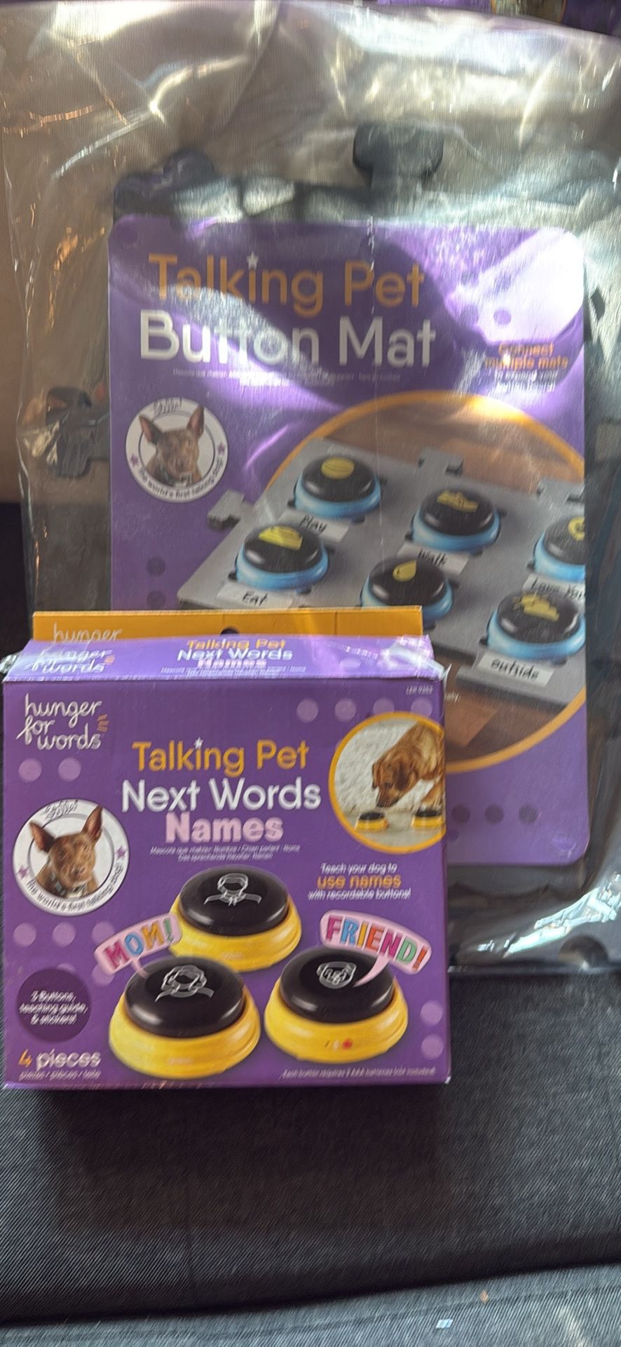 Dog Talking Buttons And Mat