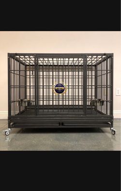 Dog pet cage kennel size 48 XL with grid and tray new in box 📦