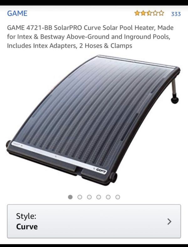solar pro curve solar pool heater