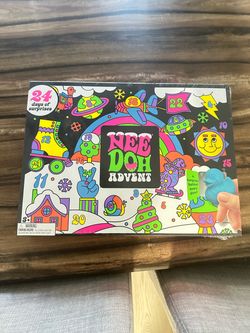 Needoh Holiday Advent calendar 2026 Squishy Fidget Toy