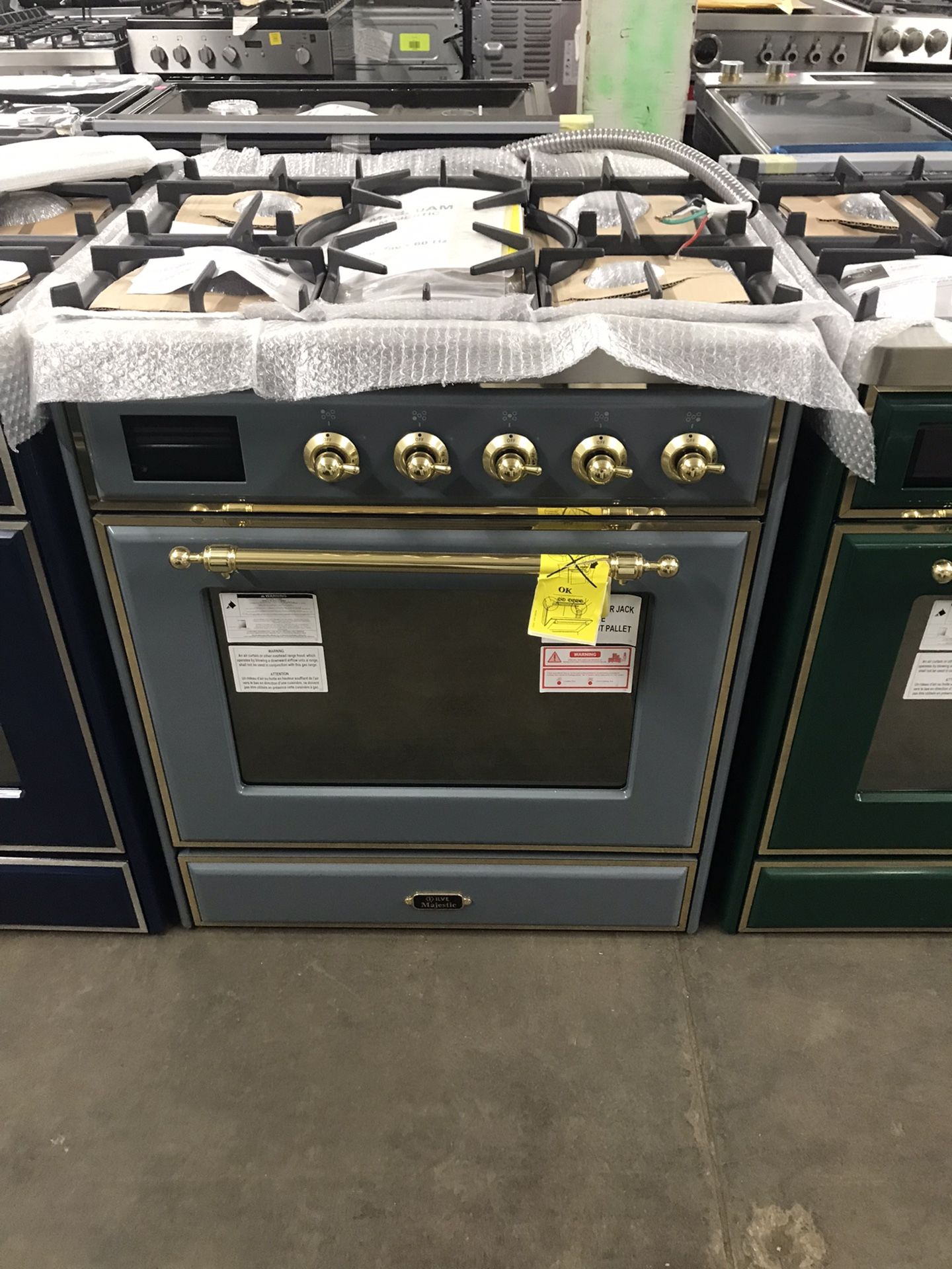 ILVE Majestic 30 inch Dual Fuel Range with 5 Burners