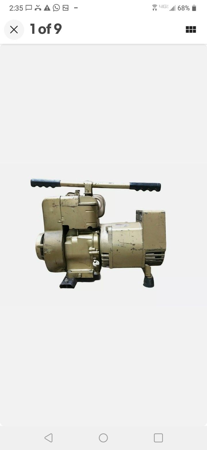 Kohler Generator 1750 | 1.75mm25 | 120 Volts 1750 Watts 60 HZ 3600rpm | READ