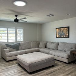Large Cream Colored Couch