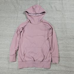 Latched Mama Nursing Hoodie XS Pink Rose Mom's Comfy Effortless Pullover 