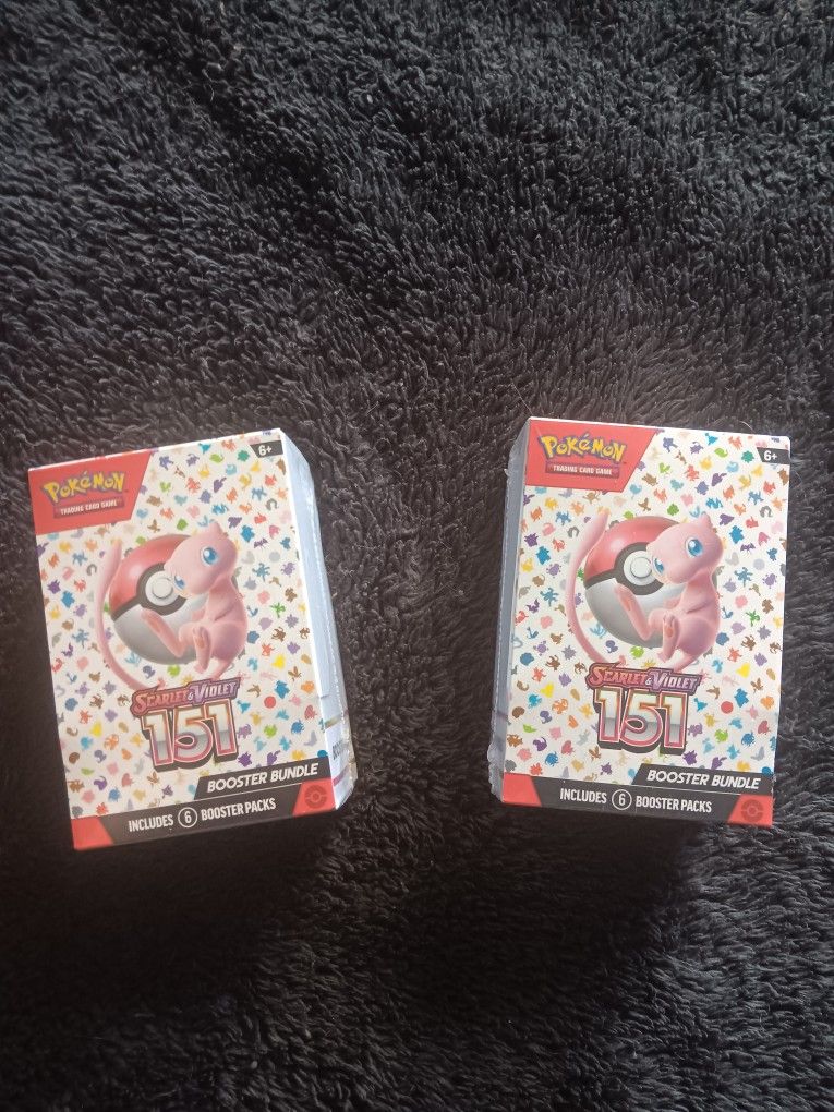 151 Booster Bundles