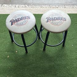 Authentic Retro San Diego Padres Dugout Stools 