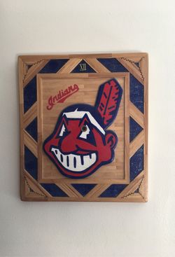 Chief wahoo clock
