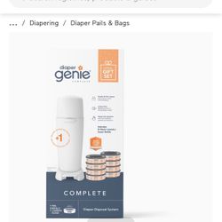 Diaper Genie With Extra Refills 