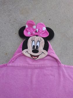 Minnie Mouse - Baby Blanket / Bath Towel / Swaddle Cloth