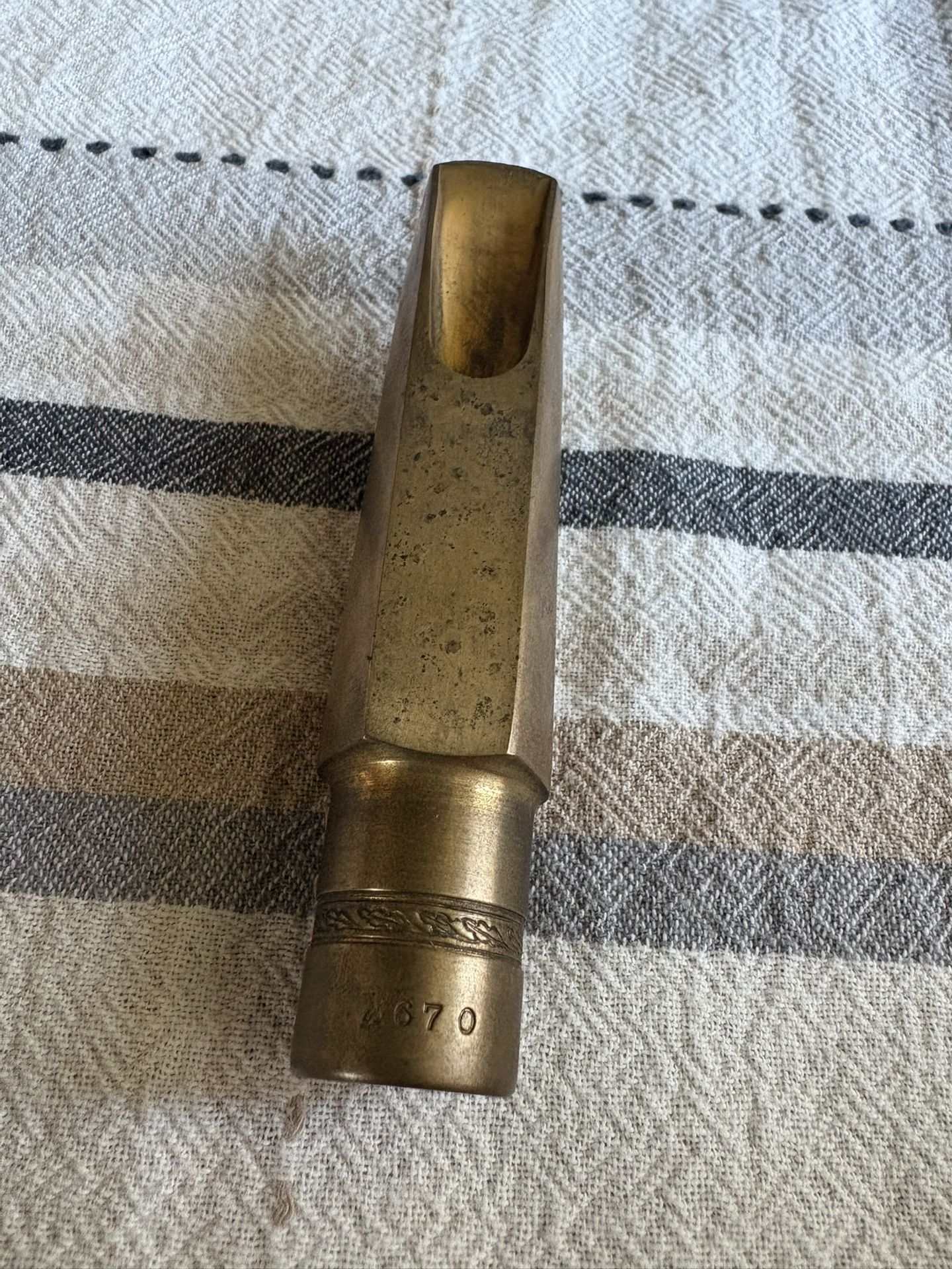 The Woodwind Co x670 5* tenor sax mouthpiece