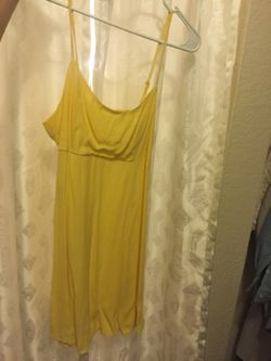 Yellow dress