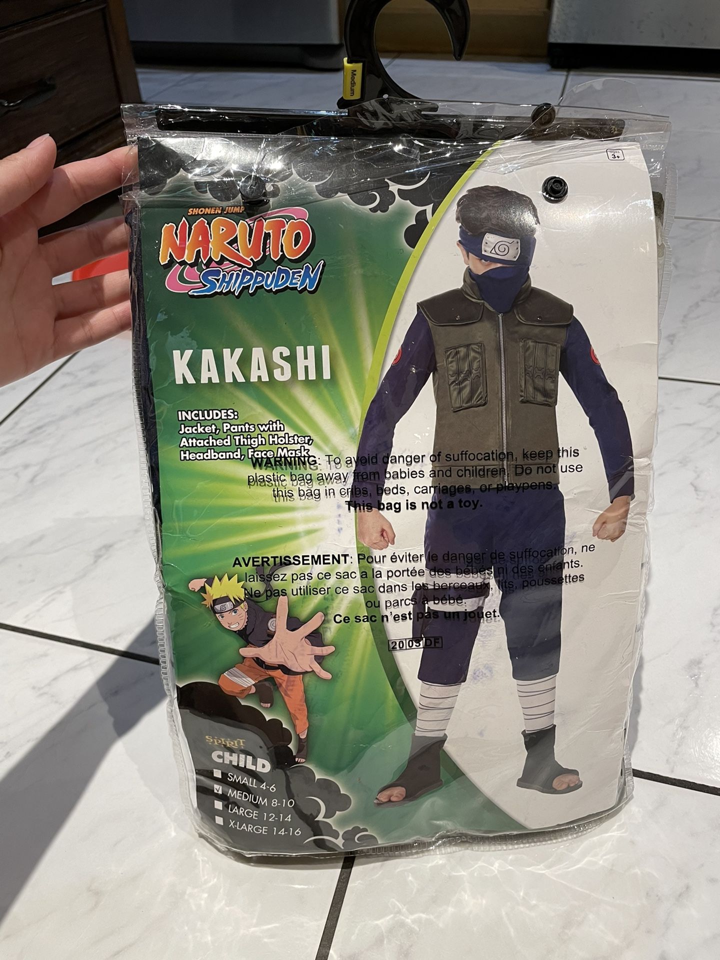 Kids Kakashi Costume for Boys - Boys Costume