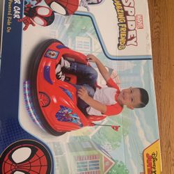 Spider Man Bumper Car New