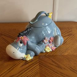 Vintage Disney Eeyore Cookie Jar 🌼💙
