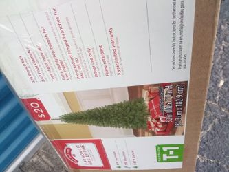 Christmas Tree And  Ornaments And Container