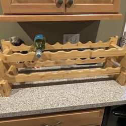 Bamboo Wine Rack