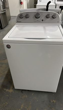 Whirlpool Top Load Washer – White, Deep Fill, Dial Controls