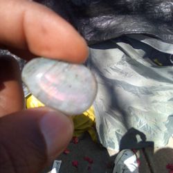 White Oval Stone