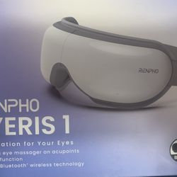 Renpho Eyeris 1 Soothing High Massager With Heating Function, Music, And Bluetooth Wireless Technology (Missing charger) Standard Type c