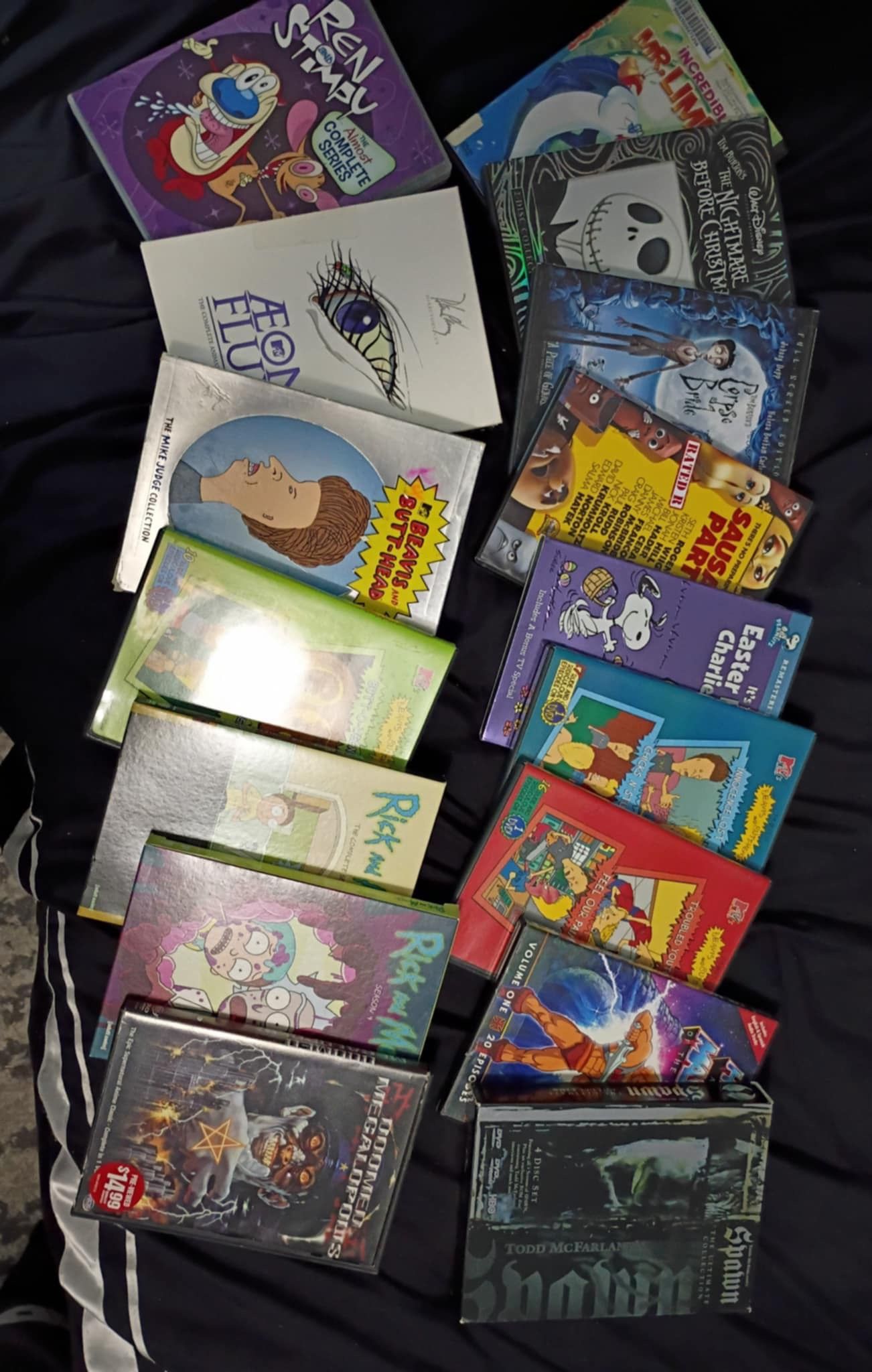 Animated DVDs Selling As A Lot.