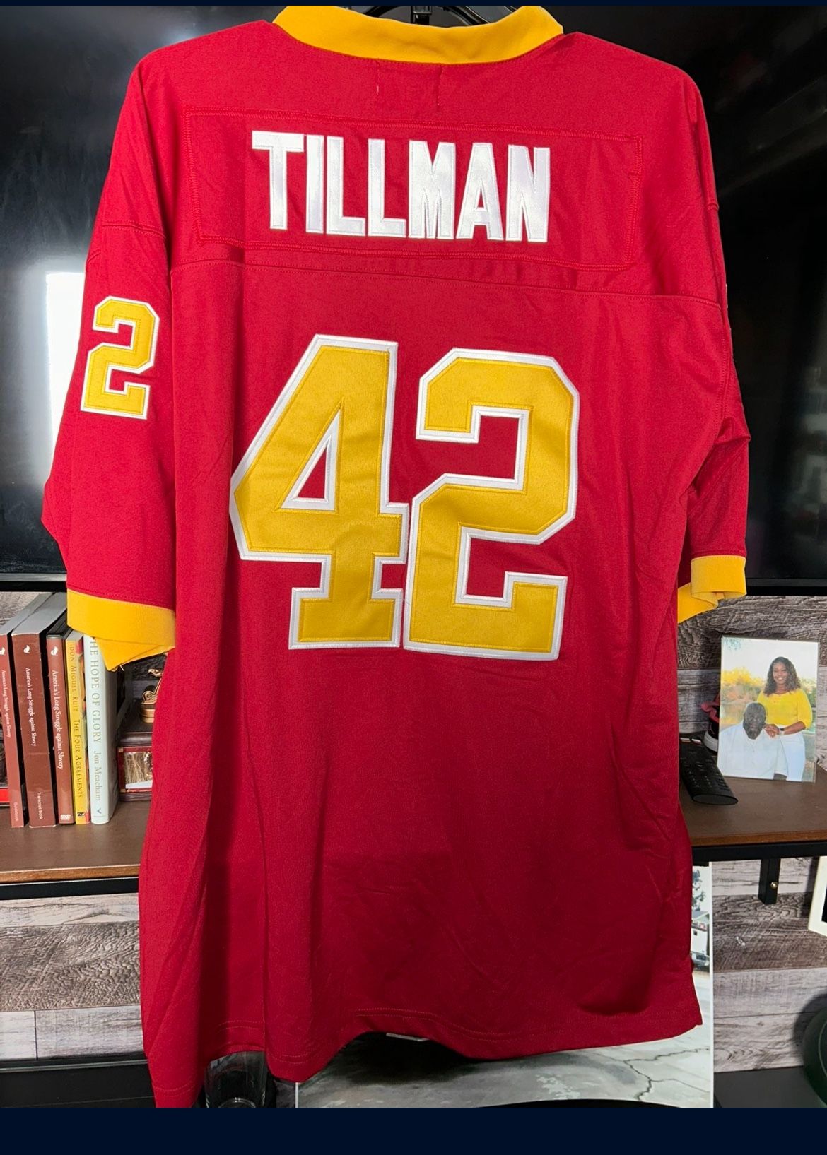 PAT TILLMAN MEN'S GRIDIRON GREATS #42 SIZE 56 ASU ROSE BOWL FOOTBALL JERSEY 