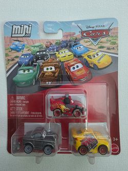 Disney Pixar Cars Mini Racers 3-Pack Die-Cast Vehicles - Brand New ($20)