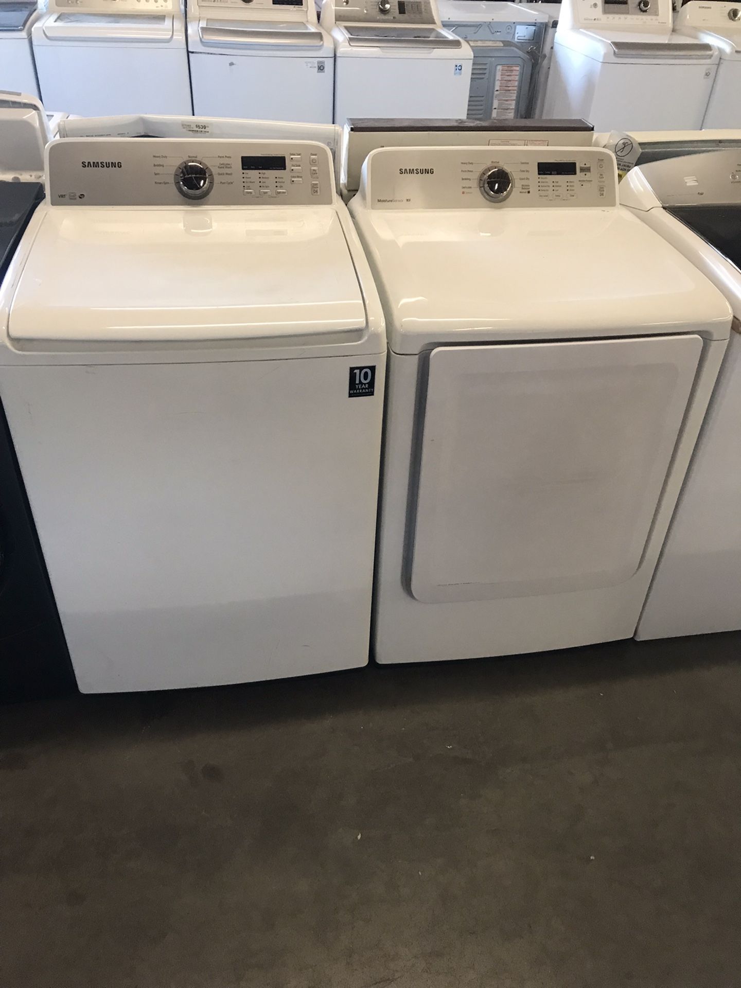 Samsung Washer And Dryer Electric 