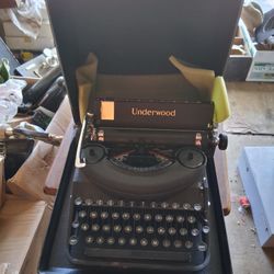 Antique typewriter