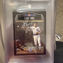 Larry Bowa Signed Chicago Cubs 1996 11th Convention Card 1996