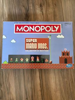 Super mario bros monopoly