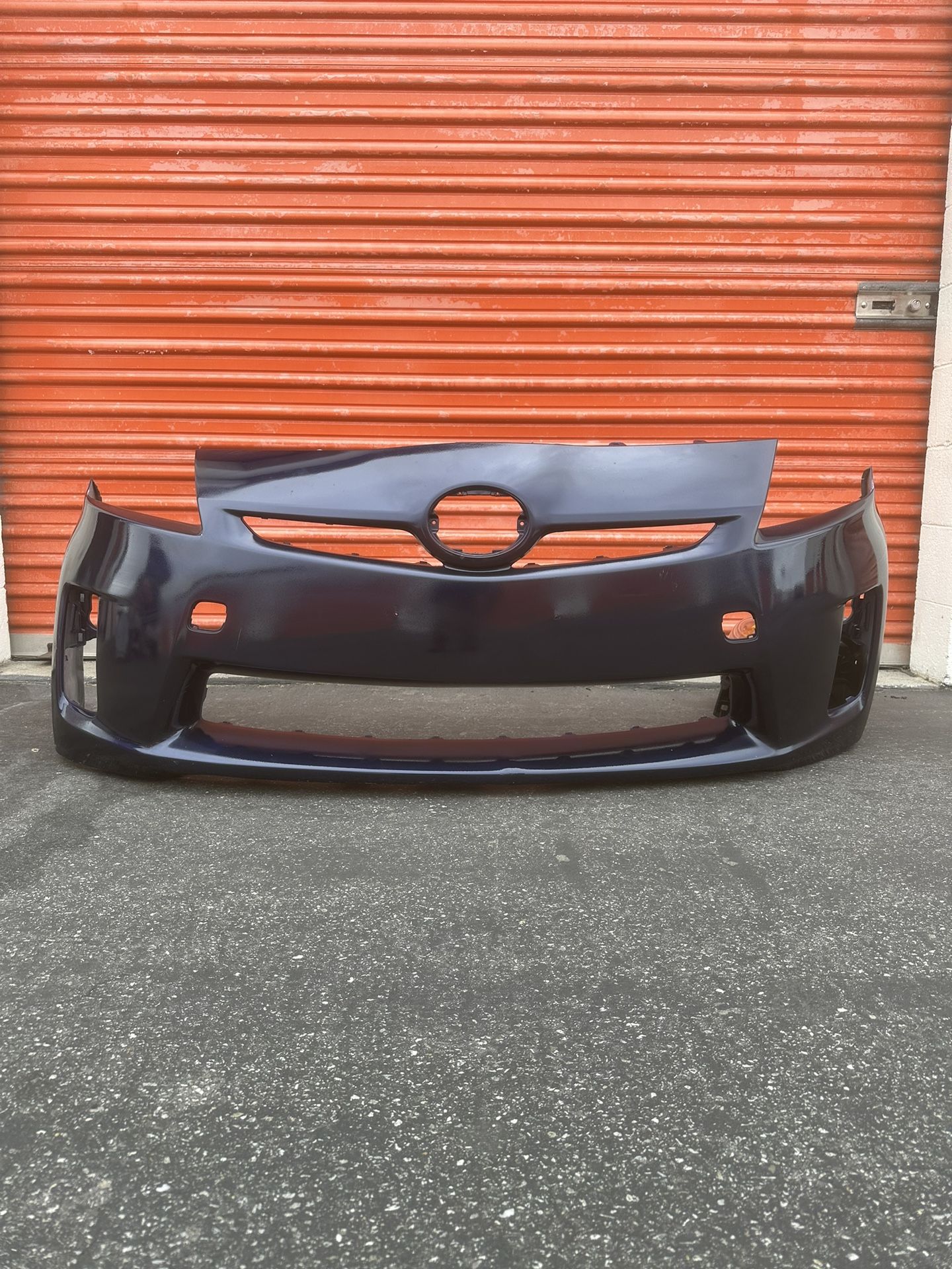 2010 2011 Toyota Prius Front Bumper Cover Used Original OEM BLUE COLOR