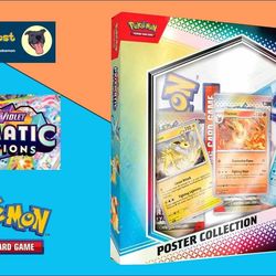 Pokemon Prismatic Evolutions Poster Collection