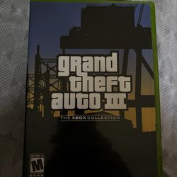 Grand Theft Auto 3 Xbox