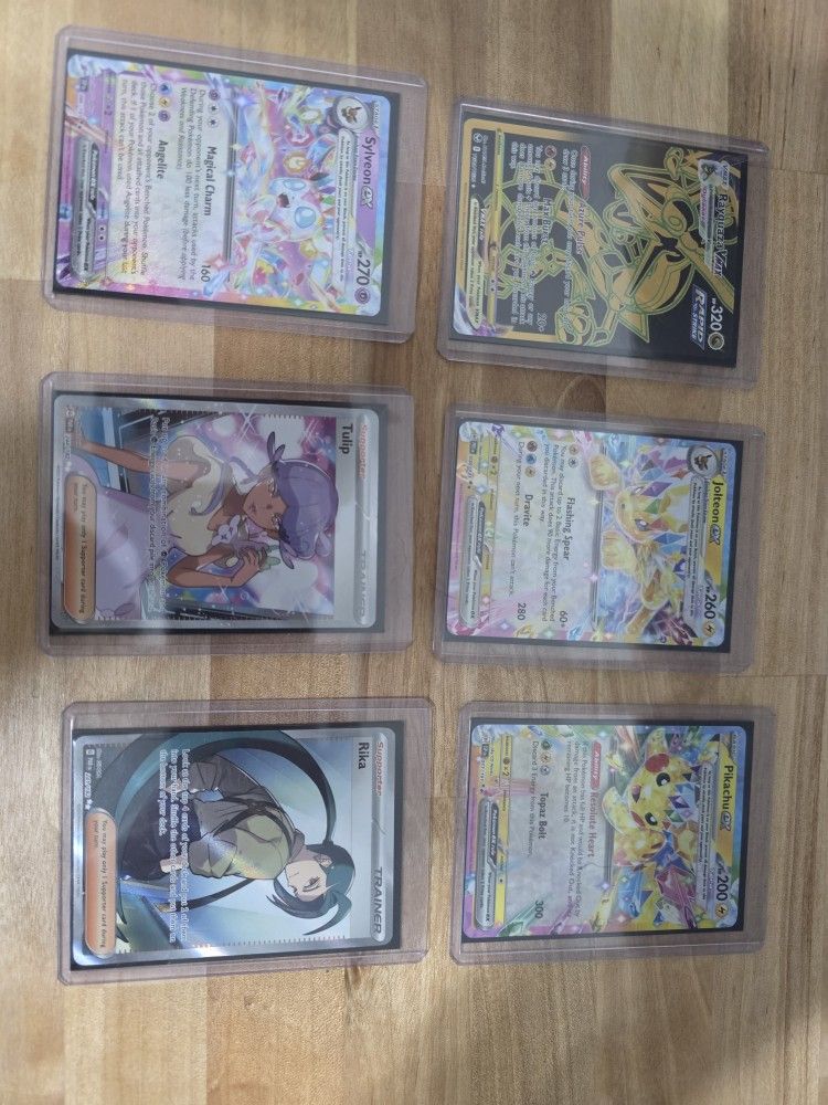 MINT FULL ART POKEMON CARDS!!!