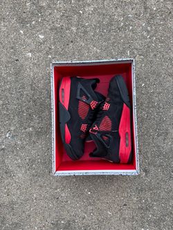 JORDAN 4 RED THUNDER SZ 10.5 OG BOX