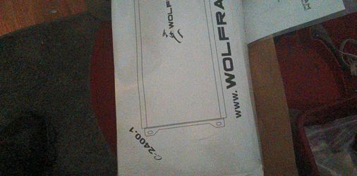 Wolfram C-2400.1 Car Amplifier