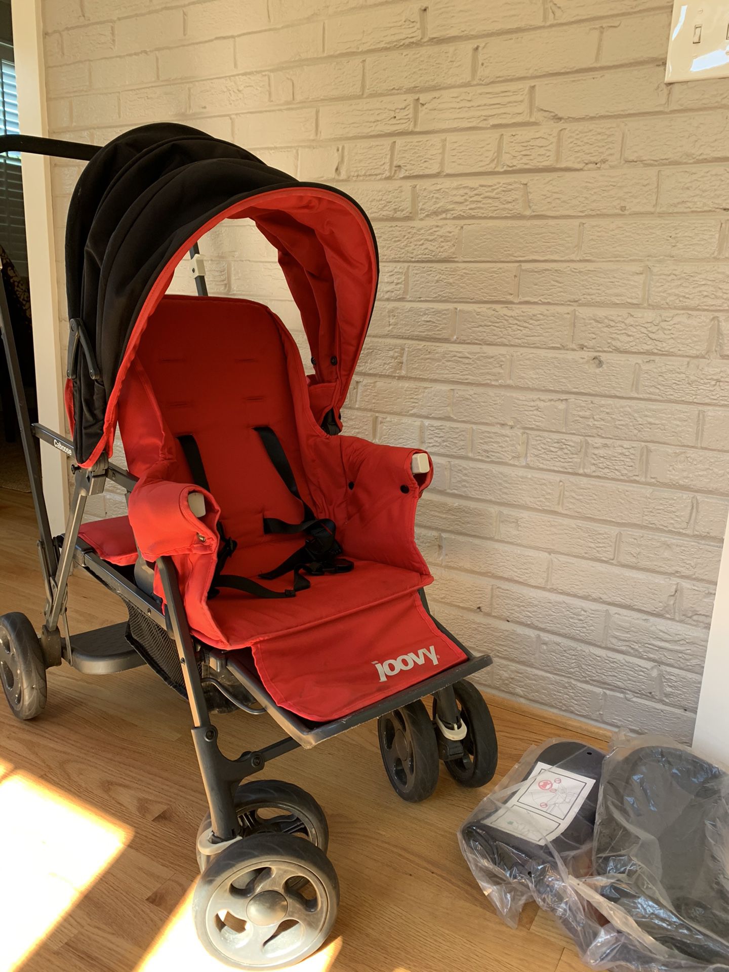Joovy sit and stand double stroller