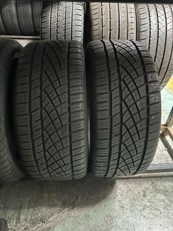 PAIR OF TIRE 225 40 18 CONTINENTAL 85% LIFE