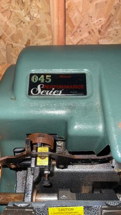 045 manual series performance key maker