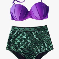 Mermaid Bikini Swimsuit Swimwear