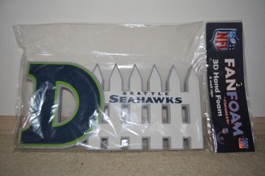 Seahawks FanFoam 3D Sign