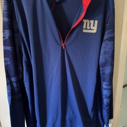 NY Giants Fanatics XXL Quarter Zip