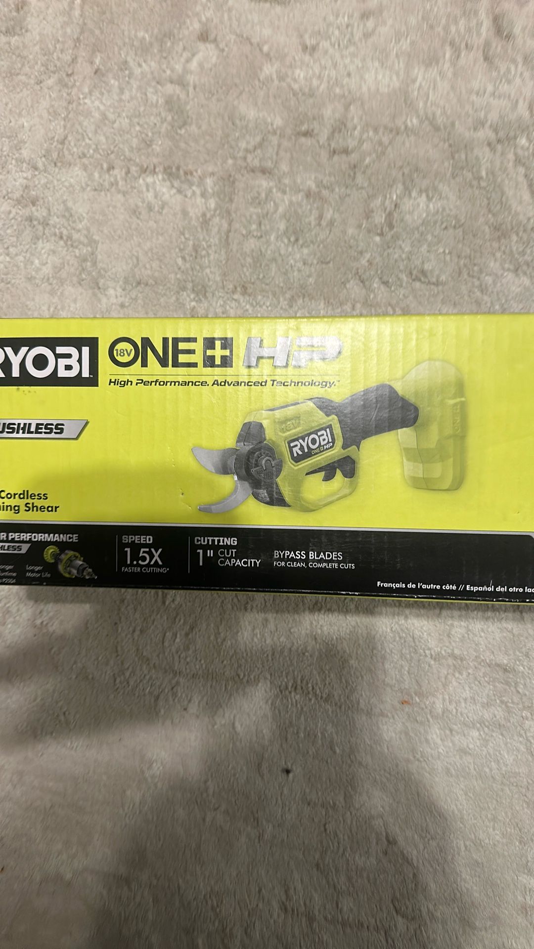 Ryobi Pruning Shears $100 Tool Only