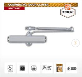 CIERRAPUERTAS COMERCIAL/COMMERCIAL DOOR CLOSER
